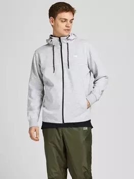 Толстовка Jack & Jones JWHAIR, серый