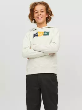 Толстовка Jack & Jones Kapuzen Hoodie, светло-серый