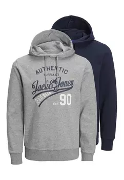 Толстовка Jack & Jones Kapuzenpullover 'ETHAN' 2er Pack, разноцветный