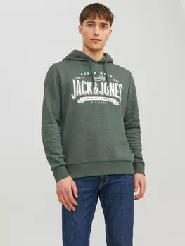 Толстовка Jack & Jones Kapuzenpullover Hoodie, зеленый