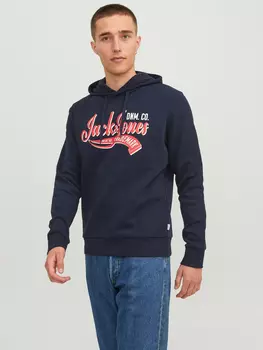 Толстовка Jack & Jones Kapuzenpullover Sweater, темно-синий