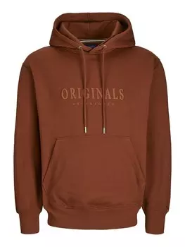 Толстовка JACK & JONES, коричневый