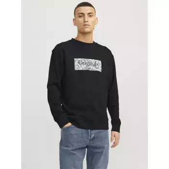 Толстовка Jack & Jones Lafayette Branding, черный