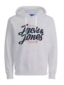 Толстовка Jack & Jones 'List', цвет Light Grey Melange