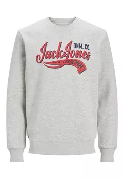 Толстовка Jack & Jones 'Logo 2 Col SS24', белый