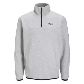 Толстовка Jack & Jones Matty Logo half zip, серый