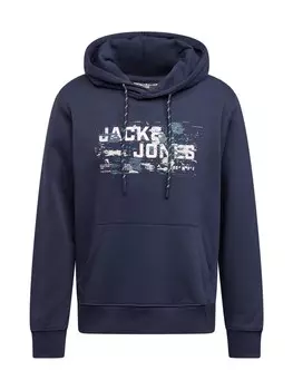 Толстовка JACK & JONES, морской синий