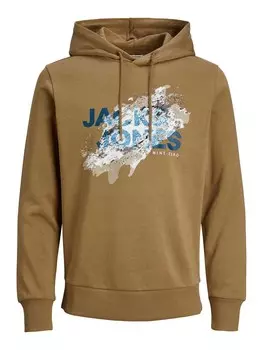 Толстовка Jack & Jones NELSON, коричневый