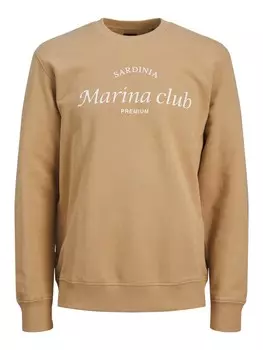 Толстовка JACK & JONES Ocean Club, кэмел