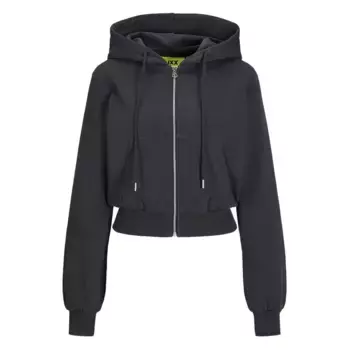 Толстовка Jack & Jones Palma Rlx Short JJXX full zip, черный