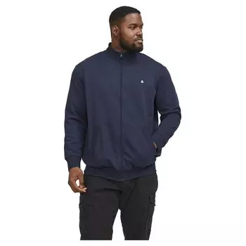 Толстовка Jack & Jones Paulos Plus Full Zip, синий