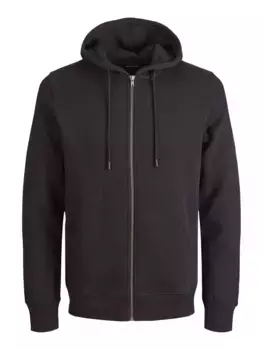 Толстовка Jack & Jones PlusSize с капюшоном "JJEBRADLEY SWEAT ZIP HOOD NOOS PLS", цвет Mulch