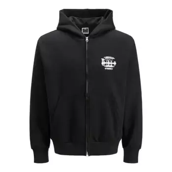 Толстовка Jack & Jones Prime full zip, черный