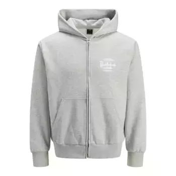 Толстовка Jack & Jones Prime full zip, серый