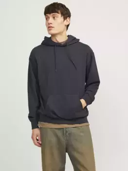 Толстовка Jack & Jones с капюшоном "JJECHARGE SWEAT HOOD NOOS", синий