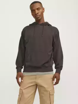 Толстовка Jack & Jones с капюшоном "JJECHARGE SWEAT HOOD NOOS", цвет Mulch
