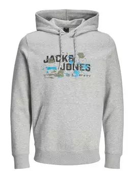 Толстовка JACK & JONES, серый