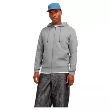 Толстовка Jack & Jones Star Basic full zip, серый