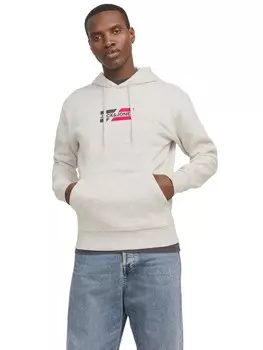 Толстовка Jack & Jones Sweatshirt JJECORP GRAPHIC, белый