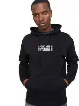Толстовка Jack & Jones Sweatshirt JJECORP GRAPHIC, черный