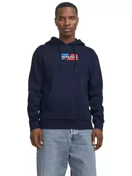 Толстовка Jack & Jones Sweatshirt JJECORP GRAPHIC, синий