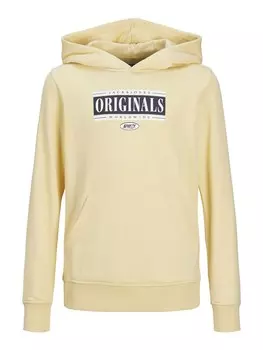 Толстовка Jack & Jones, светло-желтого