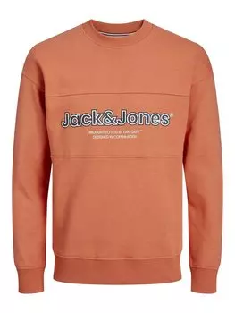 Толстовка Jack & Jones, темно-оранжевый