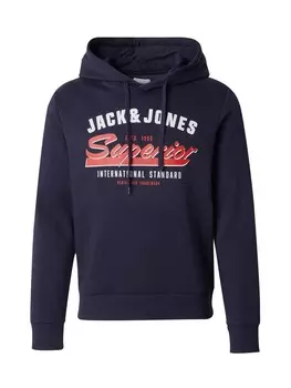 Толстовка JACK & JONES, темно-синий