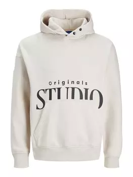 Толстовка JACK & JONES VESTERBRO BACK, бежевый