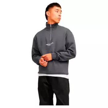 Толстовка Jack & Jones Vesterbro half zip, серый