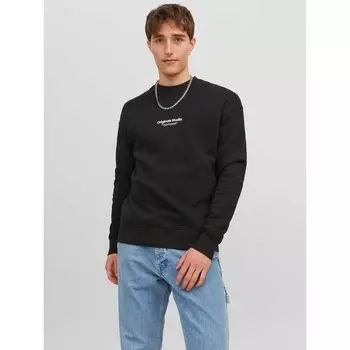 Толстовка Jack & Jones Vesterbro Sweat Crew Neck Noos, черный