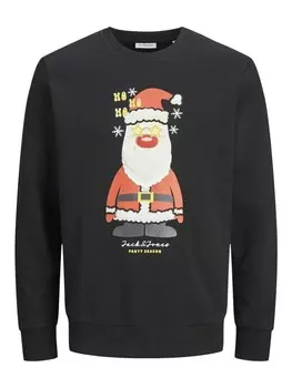 Толстовка Jack & Jones XMAS JOLLY, черный