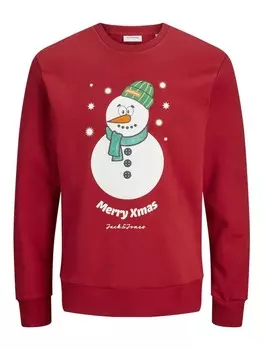 Толстовка Jack & Jones XMAS JOLLY, красный
