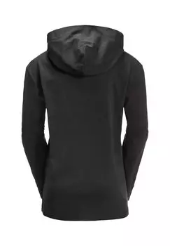 Толстовка Jack Wolfskin, гранитный черный