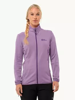 Толстовка Jack Wolfskin KOLBENBERG FZ W, фиолетовый