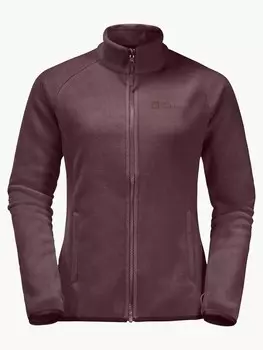 Толстовка Jack Wolfskin MOONRISE FZ W, красный