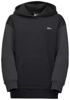 Толстовка Jack Wolfskin "SPIRIT HOODY Y", черный