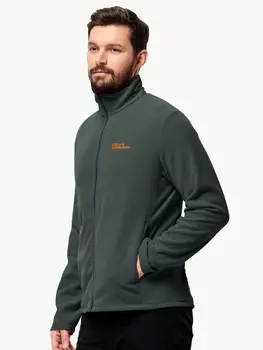 Толстовка Jack Wolfskin TAUNUS FZ M, зеленый