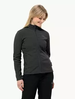 Толстовка Jack Wolfskin TAUNUS FZ W, черный