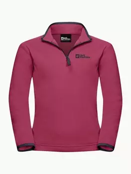 Толстовка Jack Wolfskin TAUNUS HALFZIP K, розовый
