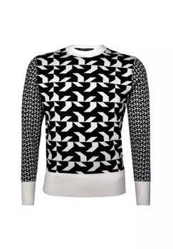 Толстовка JACQUARD Mercader, белый