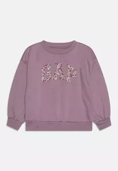 Толстовка Jan Crewneck Girl GAP, цвет amethyst purple