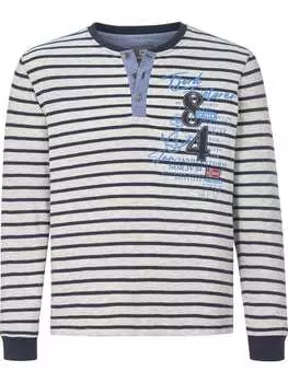 Толстовка Jan Vanderstorm, цвет grau gestreift