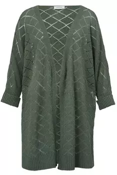 Толстовка Janet & Joyce Strickjacke, оливковый