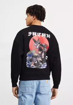 Толстовка Japan Wave Warrior Alpha Industries, черный