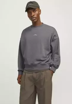 Толстовка JCOTERRAIN CREW NECK Jack & Jones, серый