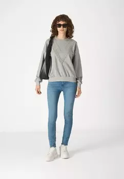 Толстовка JDYEBBA JDY, светло-серо-пестрый