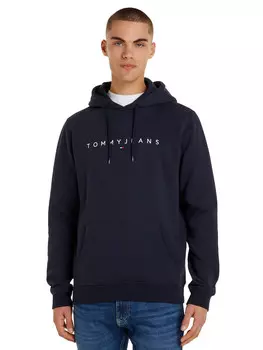Толстовка jeans felpa con cappuccio Tommy, синий