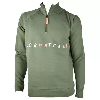 Толстовка JeansTrack Twilight Half Zip, зеленый