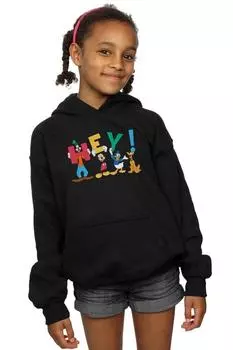 Толстовка «Эй, друзья Микки Мауса» Disney, черный
